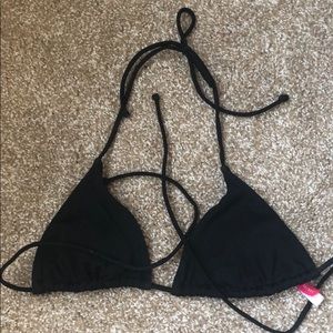Victoria’s Secret XS black bikini top